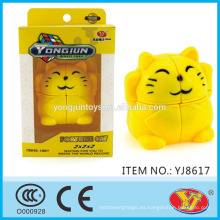 2016 nuevo producto YJ YongJun Fortune gato rompecabezas Puzzle cubo juguetes educativos Inglés de embalaje para la promoción
